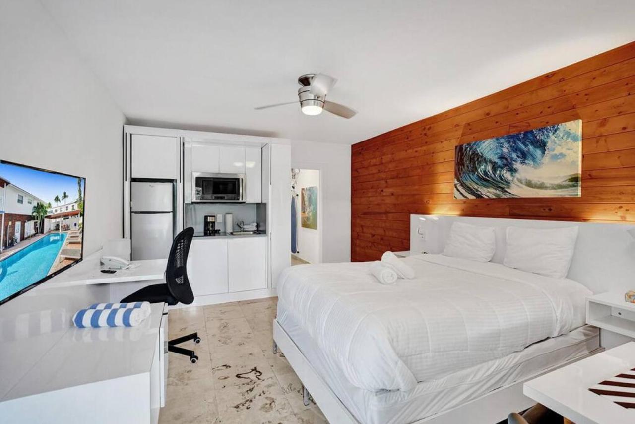 Waves Beach Town Cozy Studio Apartment Pompano Beach Kültér fotó